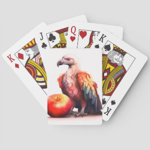 Künstlerischer Bird Spielkarten