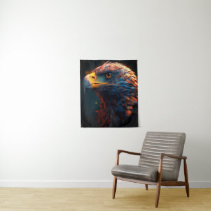 Künstlerischer Bird Wandteppich