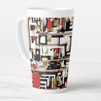 Künstlerischer Designer groß Milchtasse