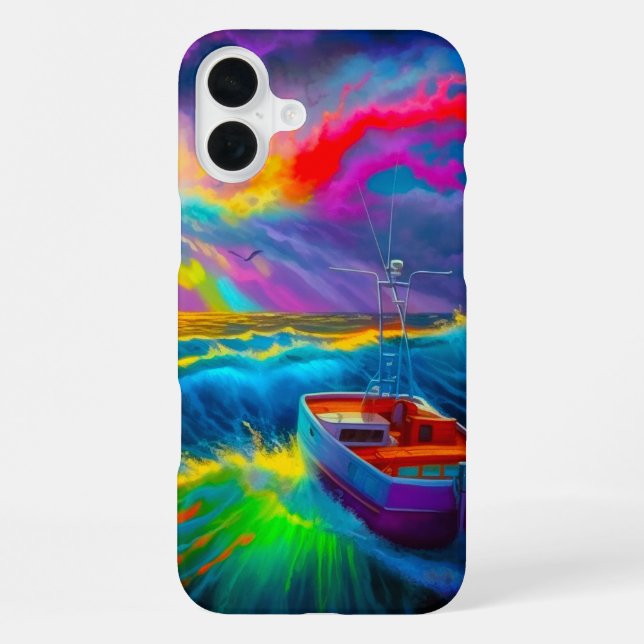 Künstlerischer Fall iPhone 16 Plus Hülle (Rückseite)