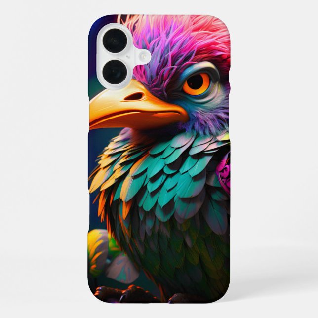 Künstlerischer Fall iPhone 16 Plus Hülle (Rückseite)