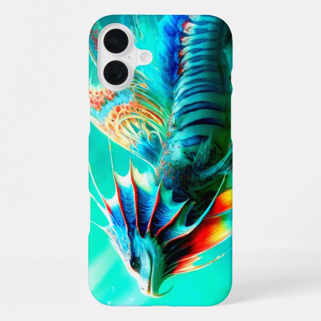 Künstlerischer Fall iPhone 16 Plus Hülle (Rückseite)