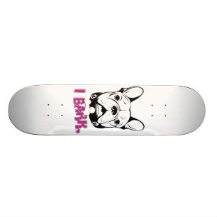 Künstlerischer französische Bulldoggen-"Barken-" Skateboard