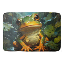Künstlerischer Frosch