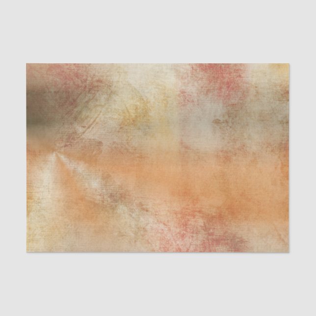 Künstlerischer Herbst abstrakt Seidenpapier (Vorderseite)