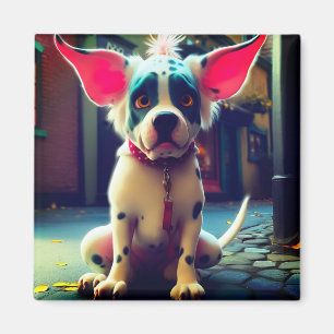 Künstlerischer Hund Magnet