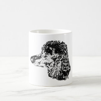 Künstlerischer Hundporträt-Becher Kaffeetasse