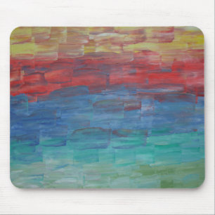 Künstlerischer Mausunterlage-Sonnenuntergang übe Mousepad