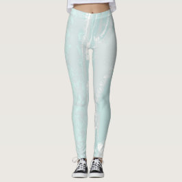 künstlerischer Meeresfluss Leggings