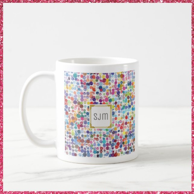 Künstlerischer Paint Spritzer farbenfroh Kaffeetasse (Von Creator hochgeladen)