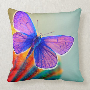 Künstlerischer Schmetterling Kissen
