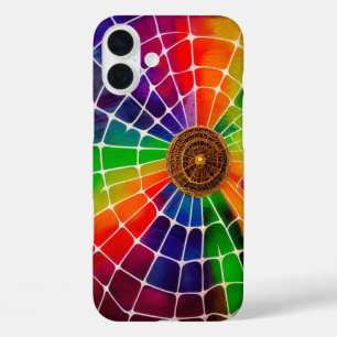 Künstlerischer Web-Phone-Case iPhone 16 Plus Hülle