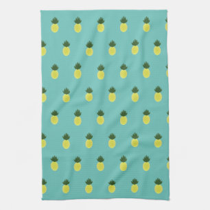 Künstlerisches Ananas-Muster Geschirrtuch