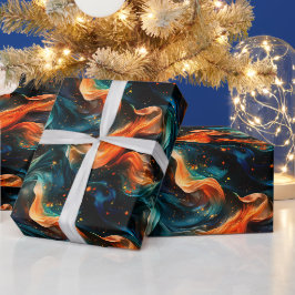 Künstlerisches Design Geschenkpapier