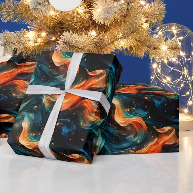 Künstlerisches Design Geschenkpapier (Feiertage)