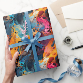 Künstlerisches Design Geschenkpapier