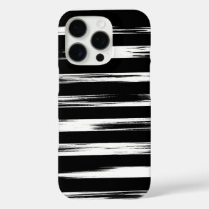 Künstlerisches Design in Schwarz und Weiß iPhone 16 Pro Hülle