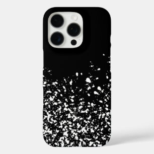 Künstlerisches Design in Schwarz und Weiß iPhone 16 Pro Hülle