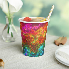 Künstlerisches Design Pappbecher