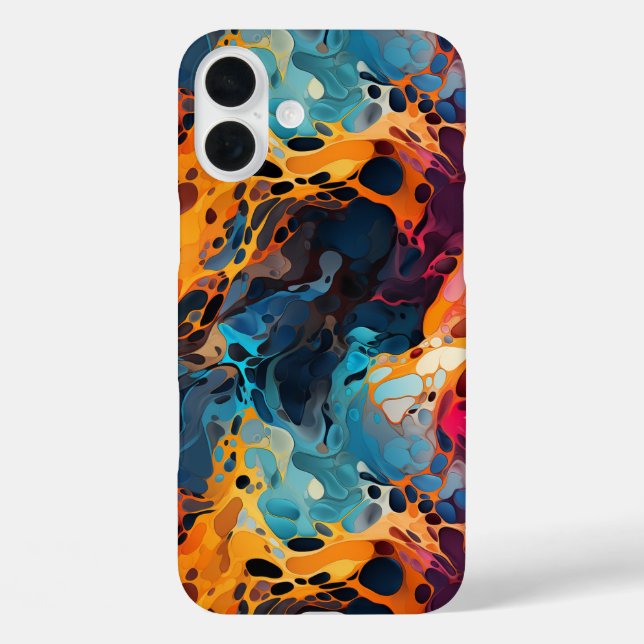 Künstlerisches Design Phone Case (Rückseite)