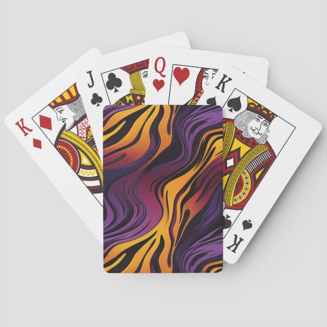 Künstlerisches Design Spielkarten (Rückseite)