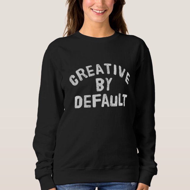 Künstlerisches Design Sweatshirt (Vorderseite)