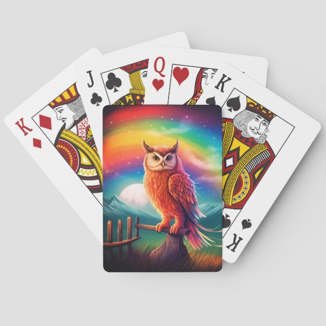 Künstlerisches Ei Spielkarten (Rückseite)