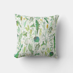 Künstlerisches florales Mandala Kissen