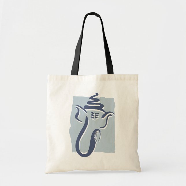 Künstlerisches Ganesh Tragetasche (Vorne)