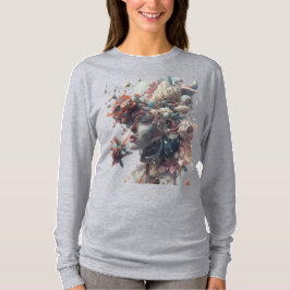 Künstlerisches Grafik-T-Shirt – Drücken Sie Ihren  T-Shirt