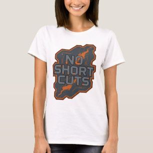 Künstlerisches Grau KEINE ABKÜRZUNGEN Design T-Shirt