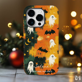 Künstlerisches Halloween - Gespenster und Flederma Case-Mate iPhone 14 Pro Hülle