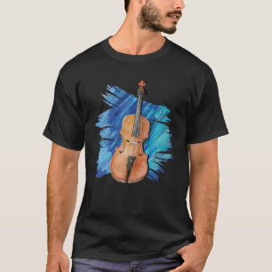 Künstlerisches Instrument Viola Painting Violist M T-Shirt
