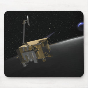 Künstlerisches Konzept des Lunar-Aufklärungsorbi 4 Mousepad