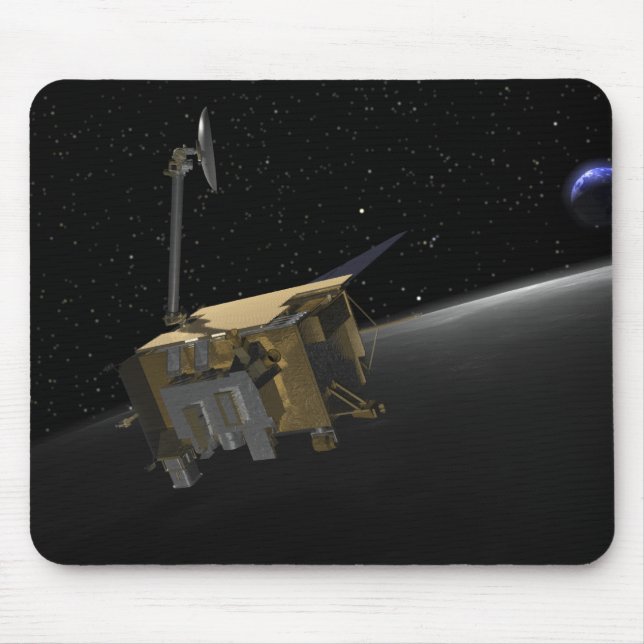 Künstlerisches Konzept des Lunar-Aufklärungsorbi 4 Mousepad (Vorne)