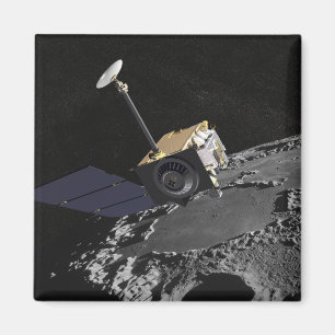 Künstlerisches Konzept des Lunar Reconnaissance Or Magnet