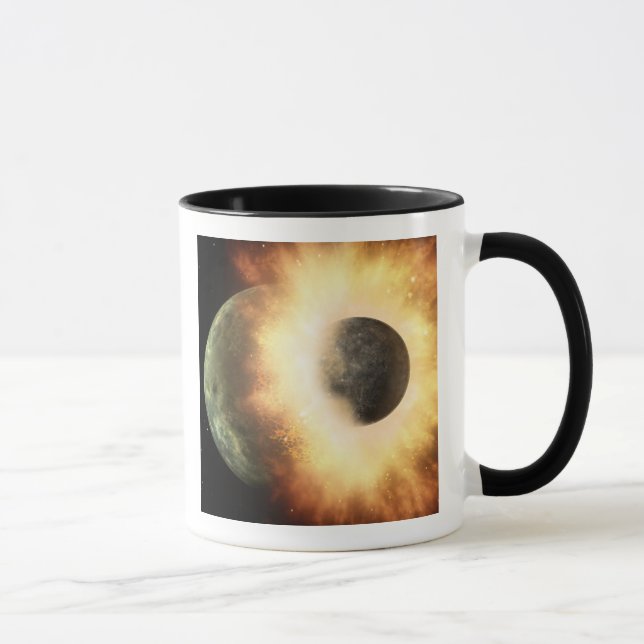 Künstlerisches Konzept eines himmlischen Körpers Tasse (Rechts)