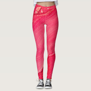 Künstlerisches Make-Up: farbenfrohe Kreativität. Leggings