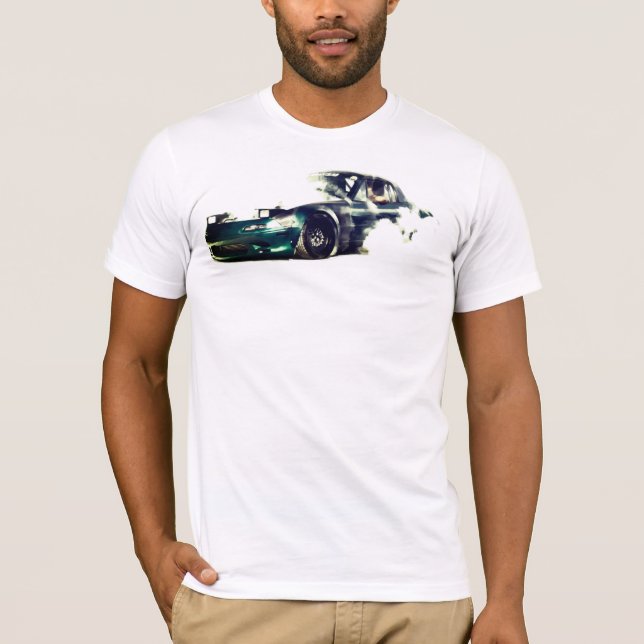 Künstlerisches Miata T-Shirt (Vorderseite)