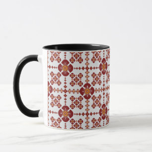 Künstlerisches Muster Kaffeetasse – Stilvolles Küc