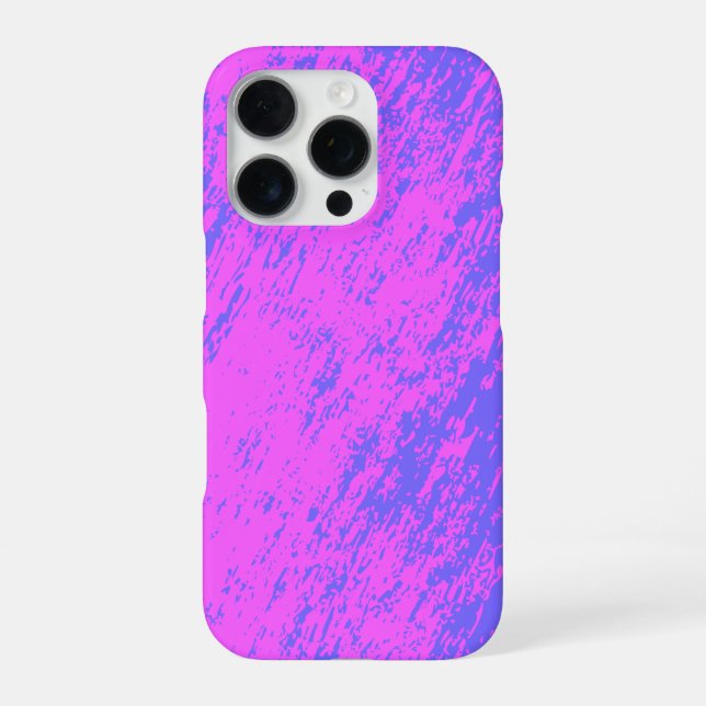 Künstlerisches Musterdesign iPhone 16 Pro Hülle (Rückseite)