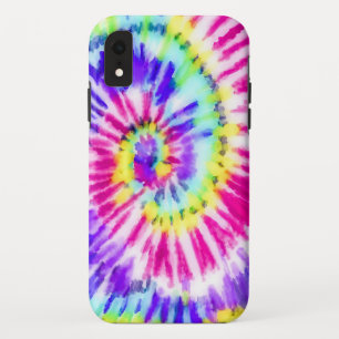 Künstlerisches Neon-Regenbogen-Gefärbte Krawatte W Case-Mate iPhone Hülle
