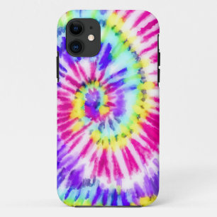 Künstlerisches Neon-Regenbogen-Gefärbte Krawatte W Case-Mate iPhone Hülle