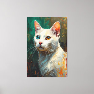 Künstlerisches Portrait Khao Manee Vibrant Ölgemäl Leinwanddruck
