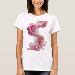 Künstlerisches Silber ABSTRACT ART Design T-Shirt