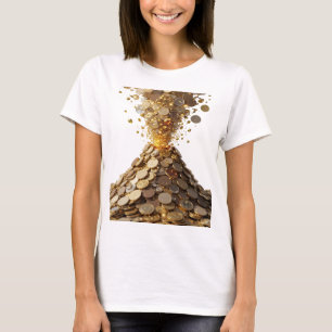 Künstlerisches Silber ABSTRACT ART Mode Druck v2 T-Shirt