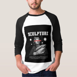 Künstlerisches Skulptur-Grafik-T-Shirt   Cooles Ku T-Shirt