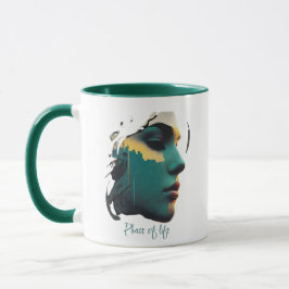 Künstlerisches Stadtbild Combo-Tasse Tasse
