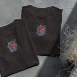 Künstlerisches und logisches Gehirn T-Shirt
