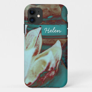 Künstlerisches Wasser Lilly in Rot und Blau Case-M Case-Mate iPhone Hülle